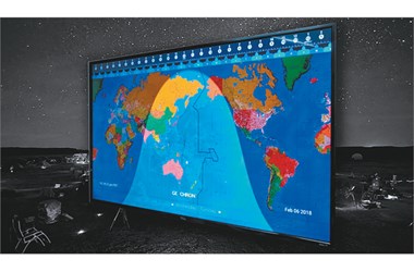 he Geochron Digital 4K UHD World Clock Now Available at DX Engineering